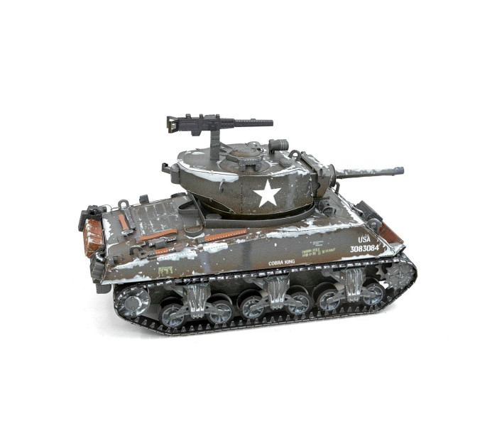 Металлическая сборная 3D-модель танк M4 Шерман (M4 Sherman), Premium Series, Metal Earth (PS2024)