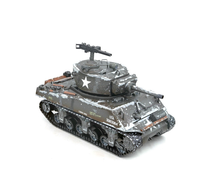 Металлическая сборная 3D-модель танк M4 Шерман (M4 Sherman), Premium Series, Metal Earth (PS2024)