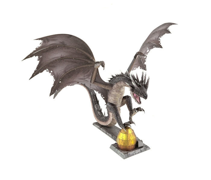 Металлическая сборная 3D-модель Венгерская хвосторога (Hungarian Horntail), Metal Earth (PS2025)
