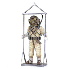 Металлическая сборная 3D-модель Винтажный водолазный костюм (Vintage Diving Suit), Metal Earth (PS2026)