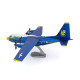 Металлическая сборная 3D-модель Самолёт поддержки Blue Angels C-130 Hercules (Blue Angels C-130 Hercules), Metal Earth (PS2027)