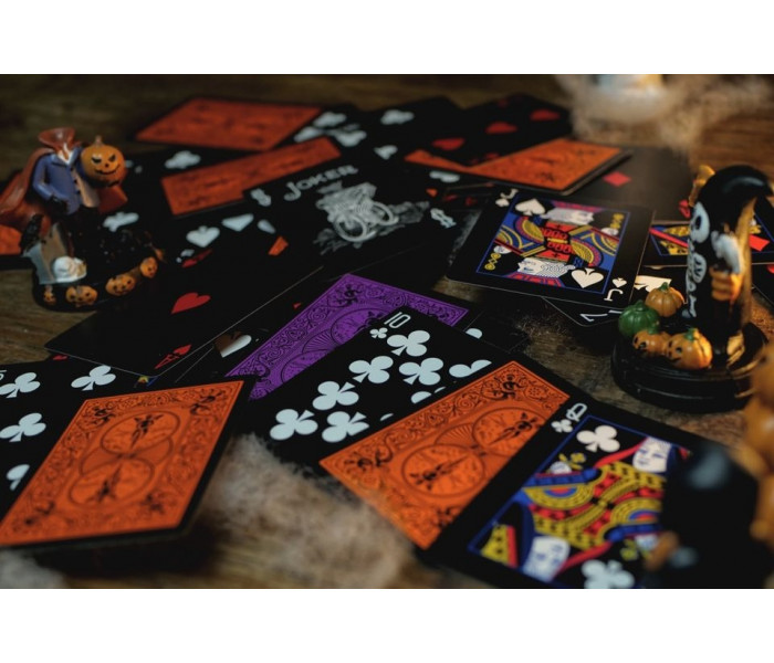 Игральные карты Bicycle Reverse Orange & Black