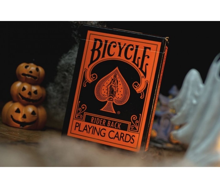 Игральные карты Bicycle Reverse Orange & Black
