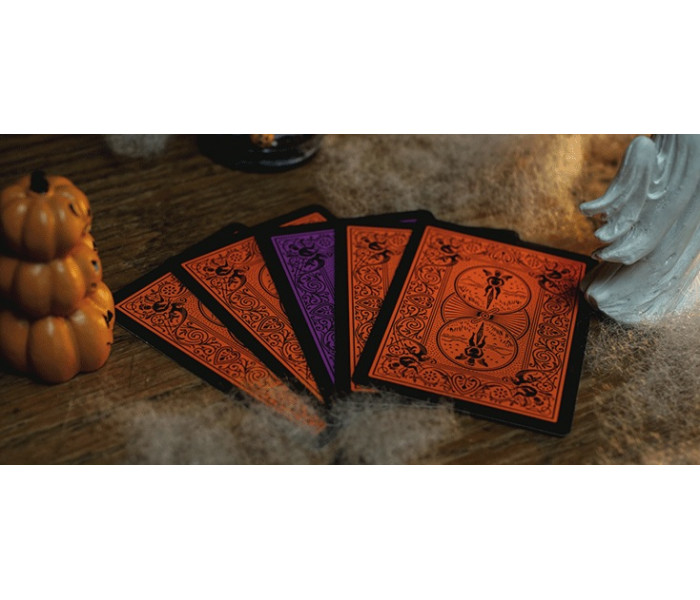 Игральные карты Bicycle Reverse Orange & Black