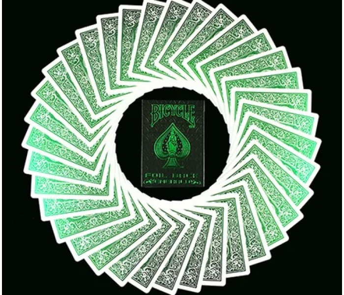 Игральные карты Bicycle Metallic Emerald