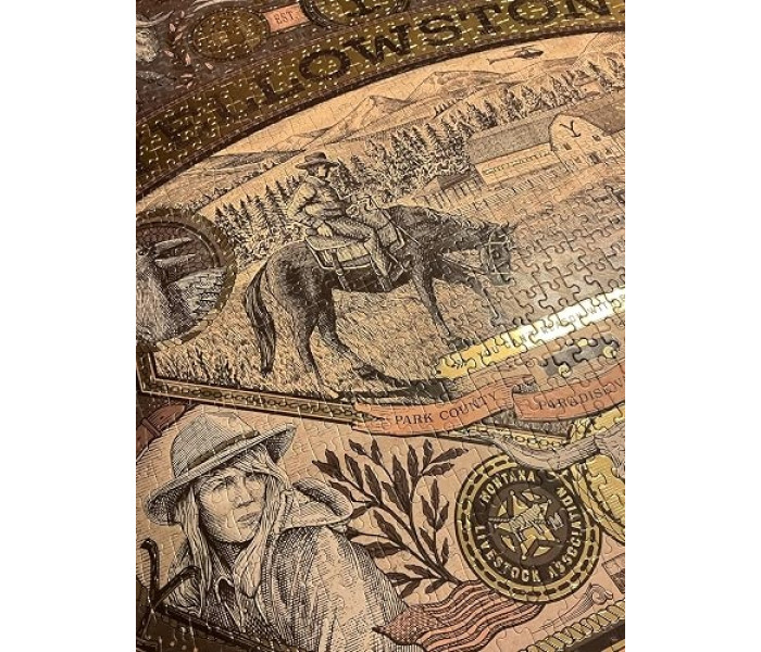 Пазл Єллоустоун - Yellowstone 1000 ел. Theory11