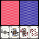 Пластиковые карты Modiano Poker Index, light blue