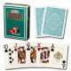 Пластиковые карты Modiano Texas Poker, dark green