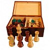Фото 1 - Шахові фігури Стаунтон №5 у коробці, король 90 мм (2044, 3167)