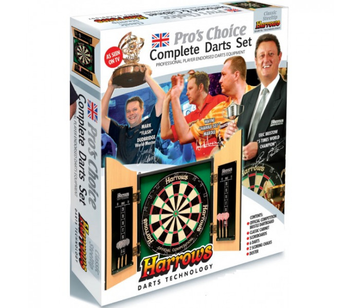 Дартс-кабинет Harrows Pro"s Choice Complete Darts Set