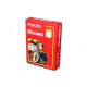 Пластиковые карты для покера Modiano Cristallo 4 Jumbo Index Red