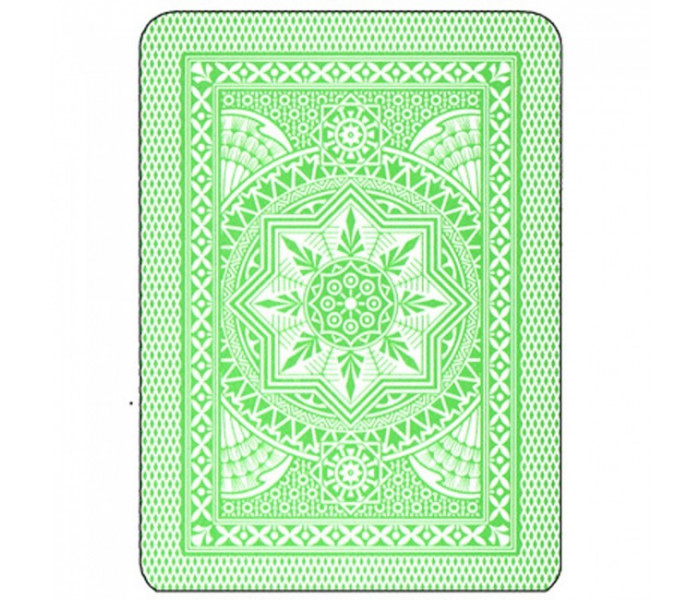 Пластиковые карты для покера Modiano Cristallo 4 Jumbo Index Light Green