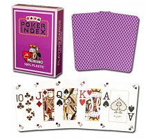 Фото Гральні карти для покеру Modiano Poker Index Purple