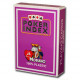 Игральные карты для покера Modiano Poker Index Purple