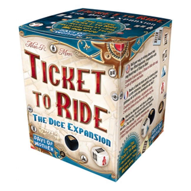 Фото Дополнение Ticket to Ride: Dice Expansion. Days of Wonder (720110)