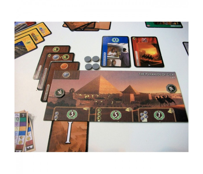 Настольная игра 7 Wonders 2-nd Ed (7 Чудес АНГЛ) + правила УКР. Asmodee (ASMSEV2US01)