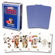 Пластиковые карты для покера Modiano Poker Index Blue
