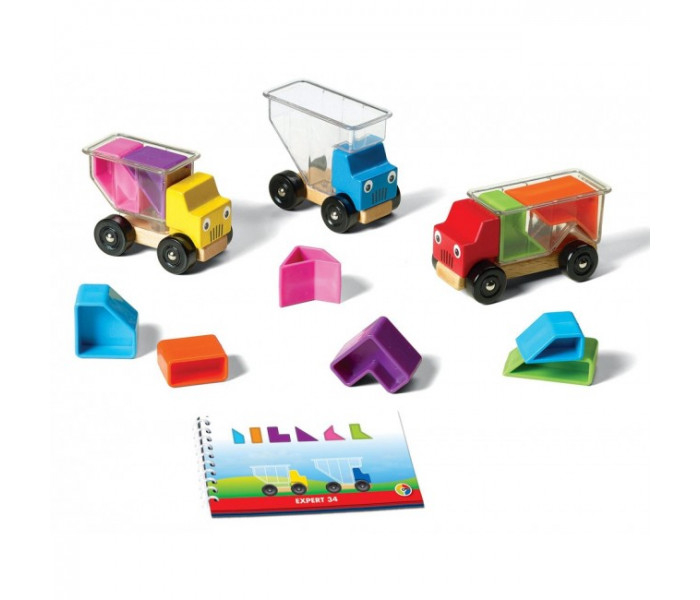 Настольная игра Грузовики 3 (Вантажівки 3). SMART GAMES (SG 035 UKR)