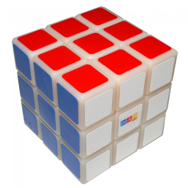 Фото Кубик Рубика 3х3х3 с белой основой. Smart Cube. SC302