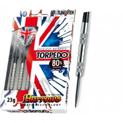 Дротики Harrows Torpedo 80% tungsten steeltip 23g K2