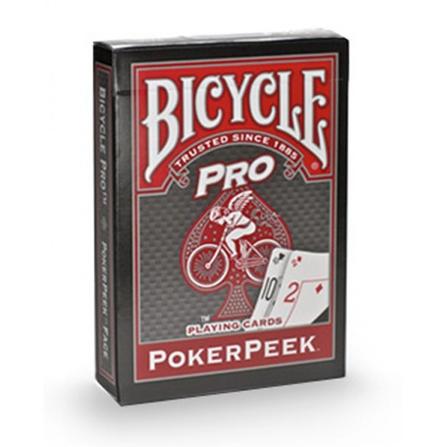Фото Карты Bicycle Pro Poker Peek Red, 1017493red