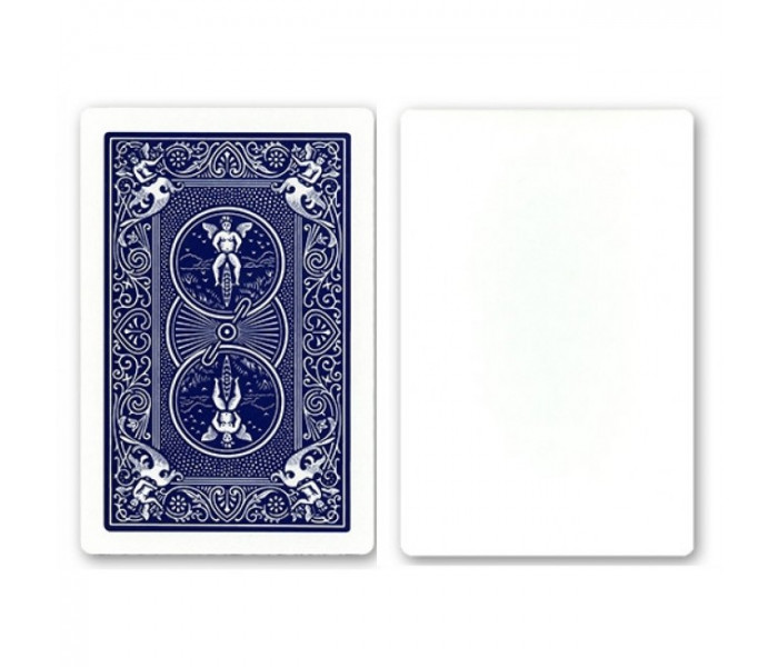 Карты для фокусов Bicycle Magic. Blank Face - Blue Back, 2596