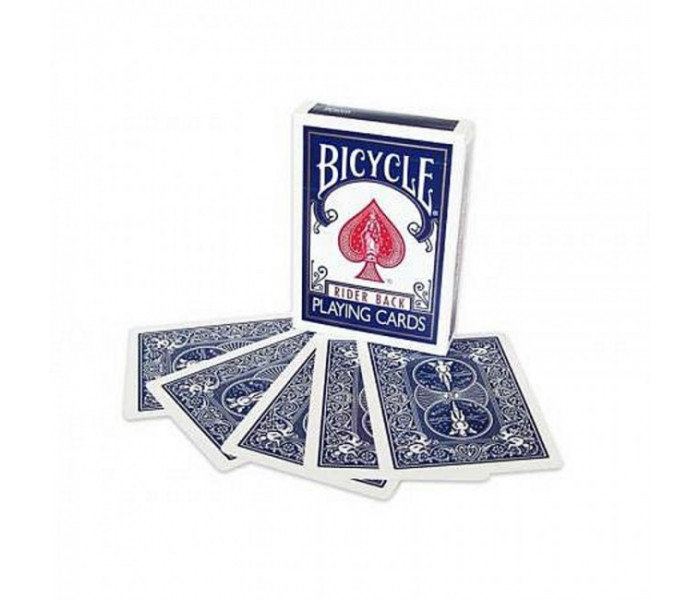 Карты для фокусов Bicycle Magic. Double Back Blue-Blue, 2586