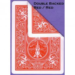 Карты для фокусов Bicycle Magic. Double Back Red-Red, 2587