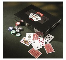 Фото Набір для покеру Bicycle MASTER set на 300 фішок. 8g-chips, 37162