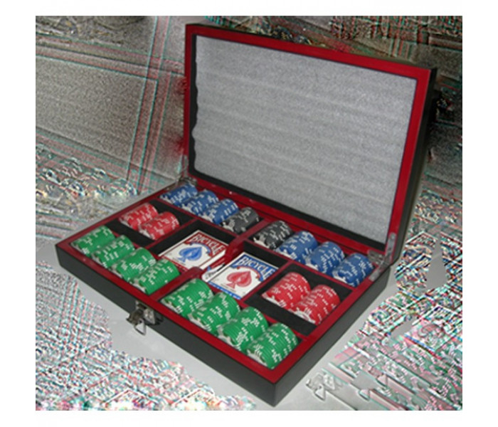 Набір для покеру Bicycle MASTER set на 300 фішок. 8g-chips, 37162
