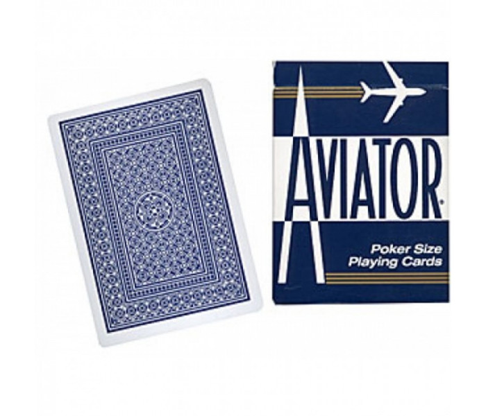 Карты Aviator Jumbo Index Blue, 1000876blue