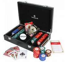 Фото Набір для покеру Luxury Cartamundi на 200 фішок, номінал 5-50. 14g-chips