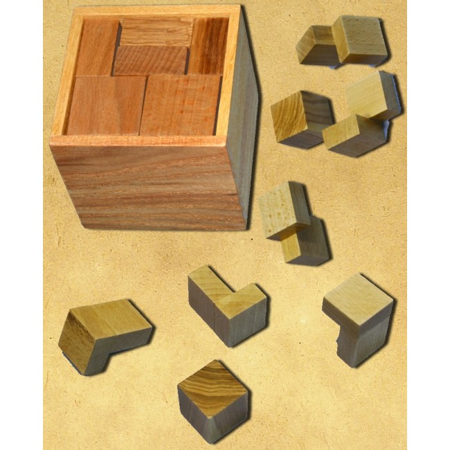 Фото Деревянная головоломка Гала-куб. Круть Верть. 6006