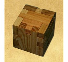 Фото Деревянная головоломка Куб пентамино. Круть Верть