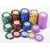 Фото 2 - Набір покеру на 500 фішок з номіналом (25-5000), 500 Premium. 14g-chips