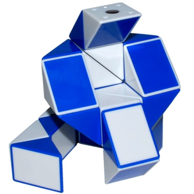 Фото Змейка Рубика (blue-white). Smart Cube. SCT401s