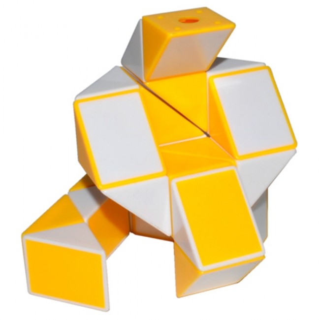 Фото Змейка Рубика (yellow-white). Smart Cube. SCT405s