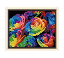 Фото Розмальовка за номерами "Троянди" (40х50), Color Kit CG001