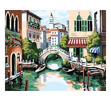 Фото Розмальовка за номерами "Венеція" (40х50), Color Kit CG175