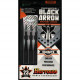 Дротики Harrows Black Arrow steeltip 23g