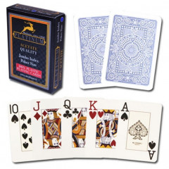 Ацетатні карти Modiano Platinum Poker Jumbo, blue