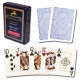 Ацетатні карти Modiano Platinum Poker Jumbo, blue