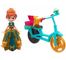 Фото Анна на велосипеді, Маленьке королівство, Disney Frozen Hasbro, B5190 (B5188)