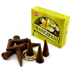 Арома конусы Франжипани (Frangipani) 10 конусов + подставка. HEM (34644)