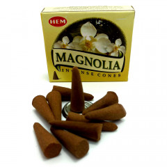 Арома конусы Магнолия (Magnolia) 10 конусов + подставка. HEM (34617)