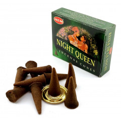 Арома конусы Ночная Королева (Night queen) 10 конусов + подставка. HEM (34639)