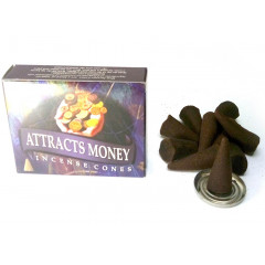 Арома конусы Привлечение Денег (Attracts Money) 10 конусов + подставка. HEM (31178K)