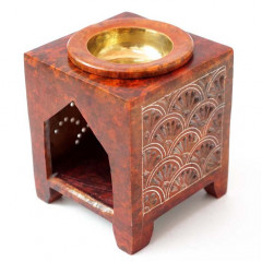Аромалампа каменная 9,5x7,5x7,5 см. NO.-288 (9120028)