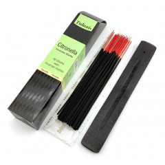 Аромапалочки Citronella 40 шт с деревянной подставкой. Tulasi (34547)