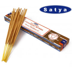 Аромапалочки Satya Fragrant Myrrh Ароматная мирра 15 г. (9130165)